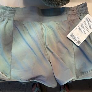 lululemon athletica Pastel Blue Athletic Shorts